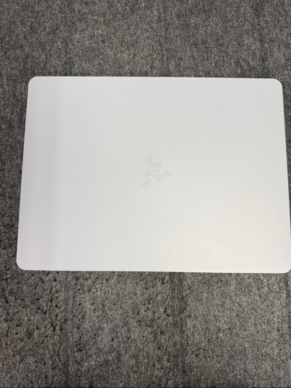 Razer Grey Laptop Top Case Cover with Subtle Logo